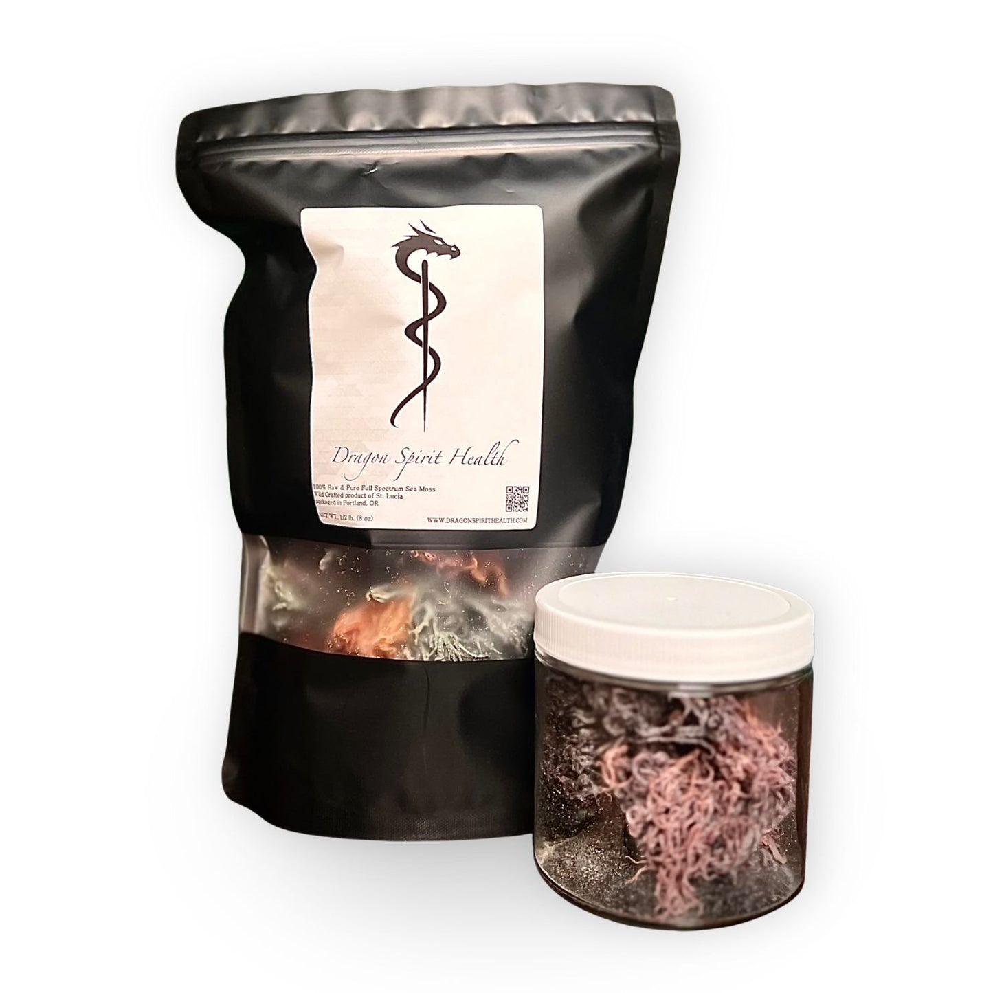 Wildcrafted Raw Full Spectrum Sea Moss-Shade Dried