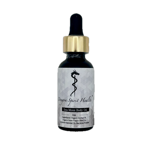 Sea Moss Body Oil- Natural Botanical Massage Oil