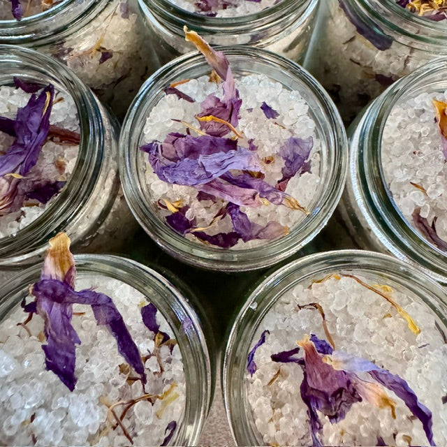 Sea Moss Bath Salts-Blue Lotus