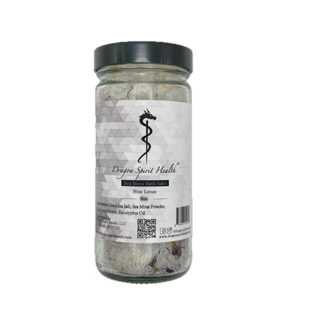 Sea Moss Bath Salts-Blue Lotus