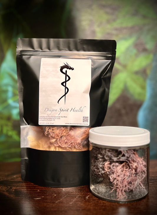 Raw Irish Full Spectrum Sea Moss Bulk Wild crafted
