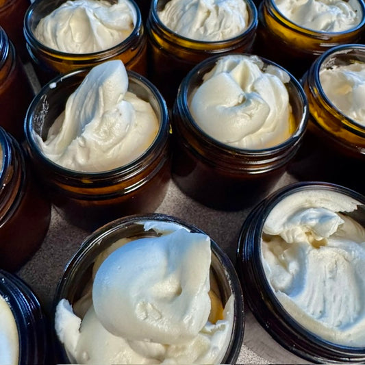 Whipped Sea Moss Lamb Tallow  Cream- Latte Coffee