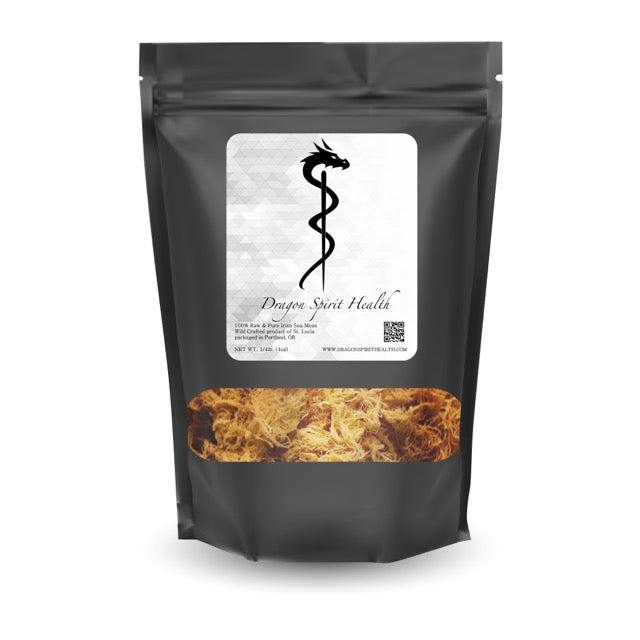Premium Raw Irish Sea Moss – Wildcrafted Sun-Dried Atlantic Seaweed | Vegan & Gluten-Free