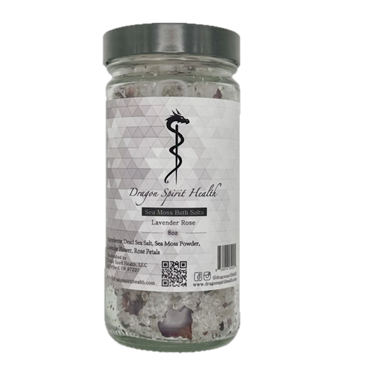 Sea Moss Bath Salts- Lavender Rose