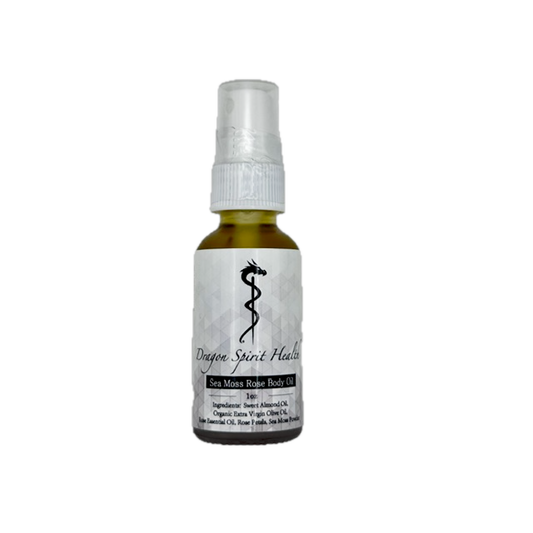 Sea Moss Rose Body Oil – Natural Hydrating Skin Oil