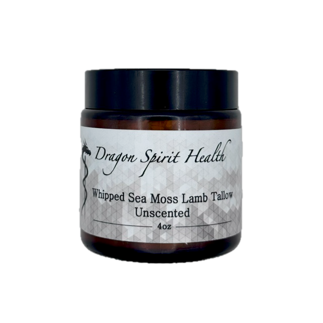 Whipped Sea Moss Lamb Tallow Cream- Unscented