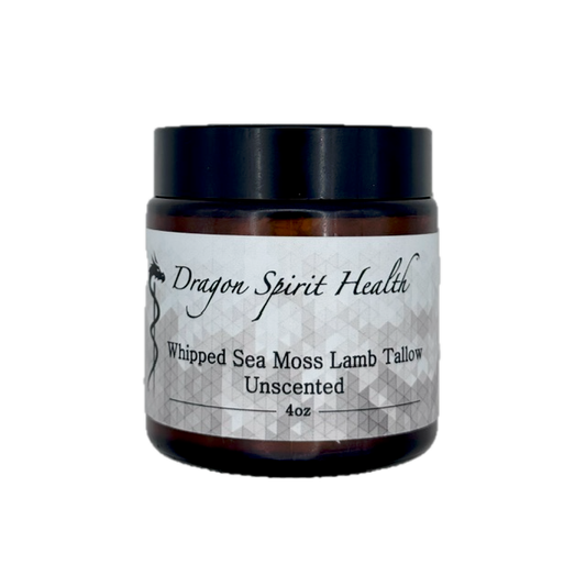 Whipped Sea Moss Lamb Tallow Cream- Unscented